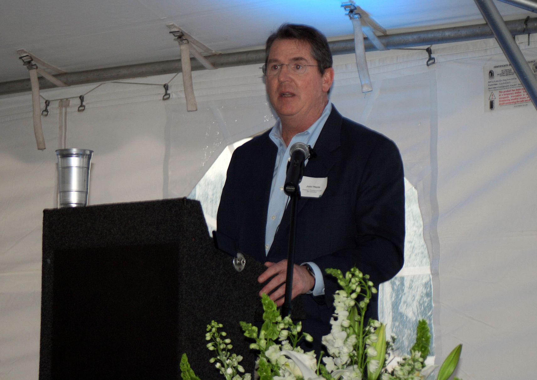 Ball Corp. CEO and President John A. Hayes